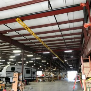 Fall Protection System in Manufacturing Plant